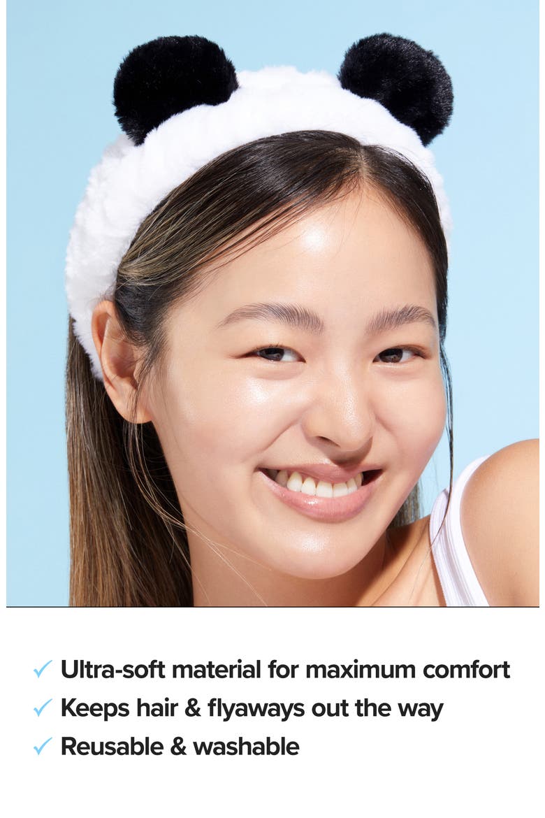 Panda Headband, Alternate, color, NO COLOR