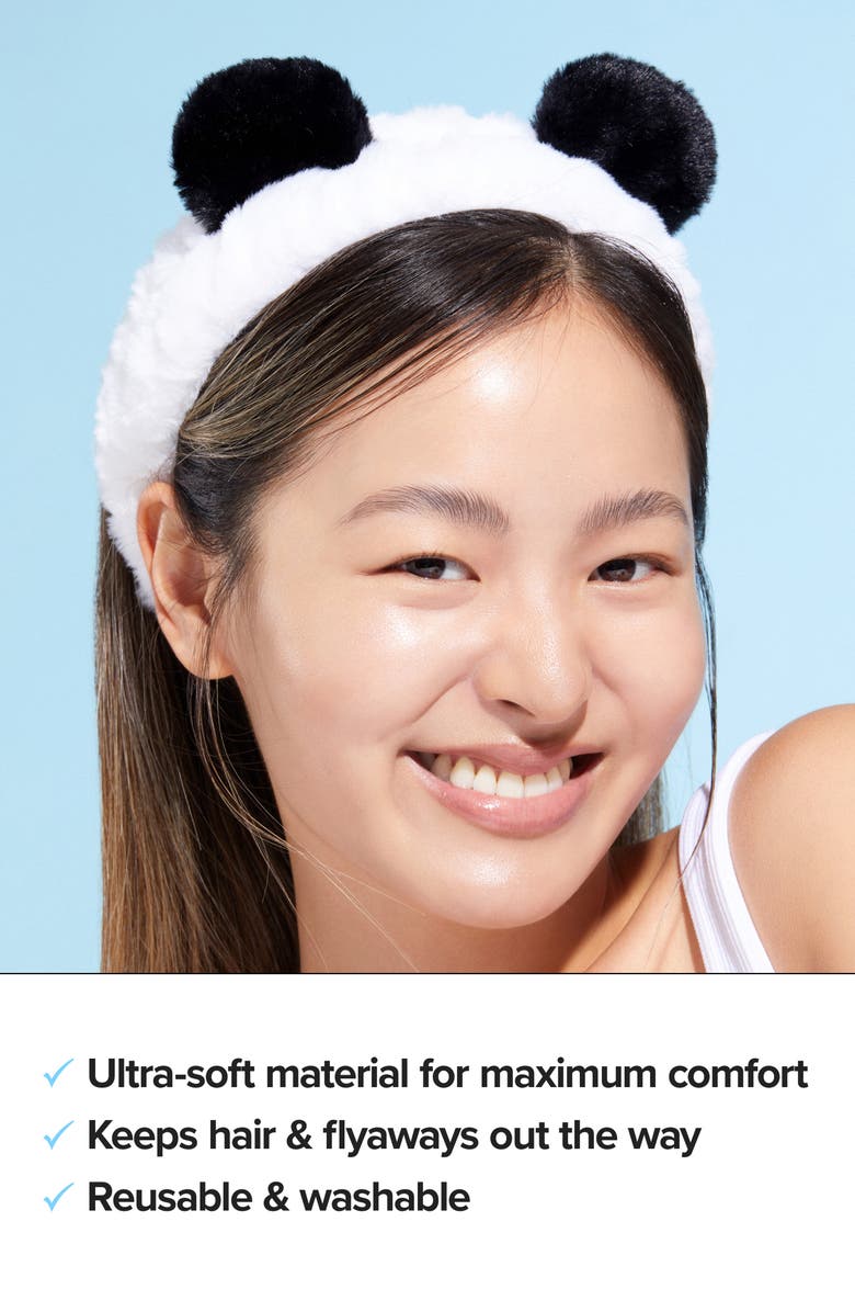 I DEW CARE Panda Headband, Alternate, color, 