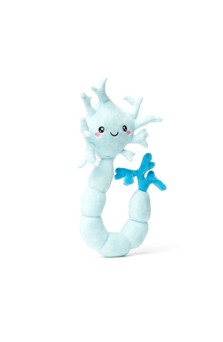 Nerdbugs Neuron Plushie Organ, Alternate, color, Light/Pastel Blue