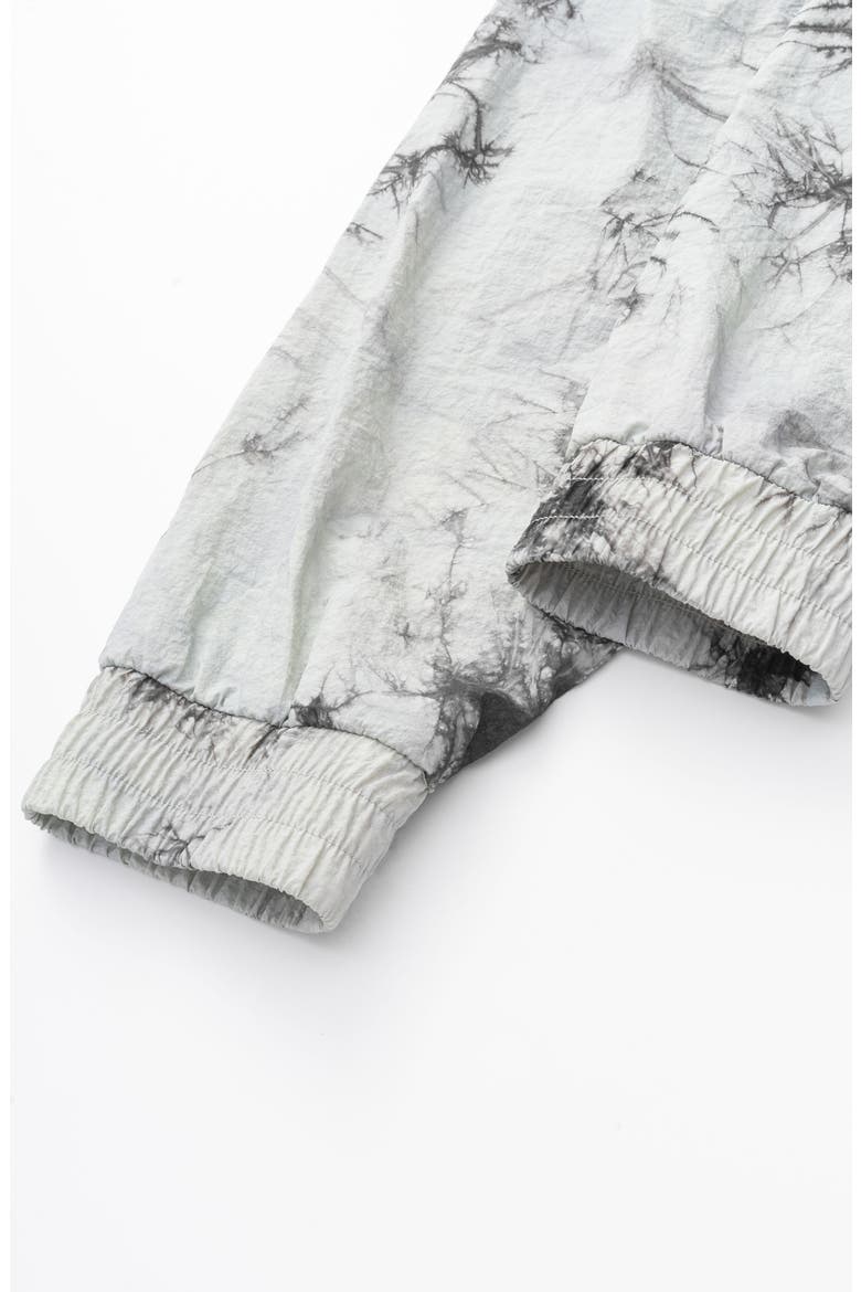 Owais Tie Dye Hooded Anorak Jacket, Alternate, color, TIE DYE GREY