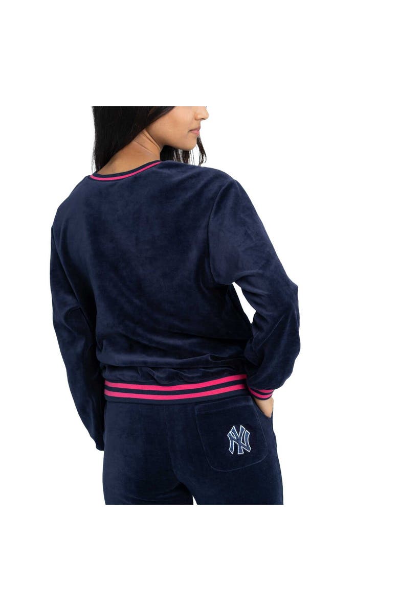 LUSSO Womens Lusso Navy New York Yankees Neely Naveen Set, Alternate, color, Navy