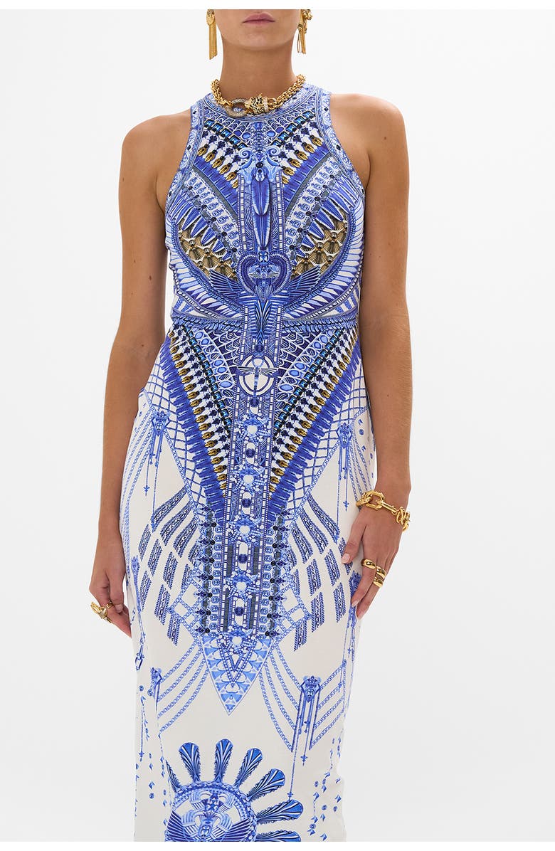 Camilla JERSEY TANK DRESS DANCING WITH DAYLIGHT, Alternate, color, 