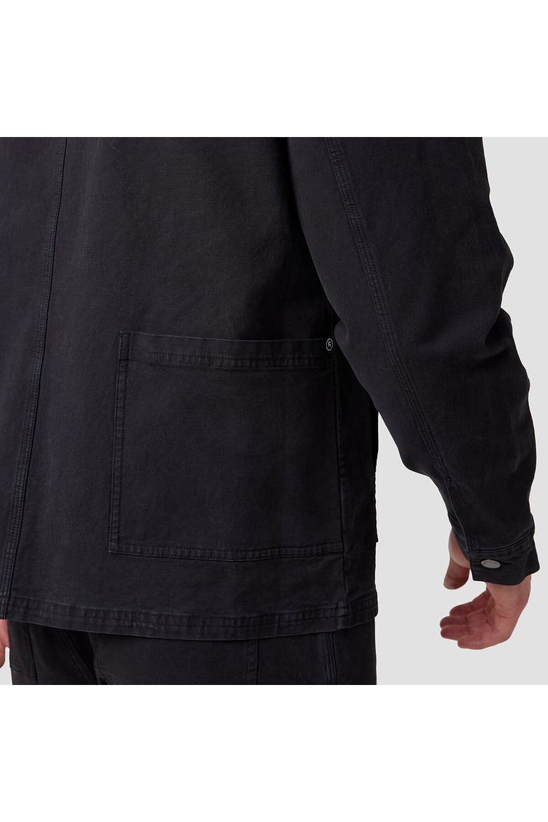Rambler Stretch Canvas Jacket, Alternate, color, Black