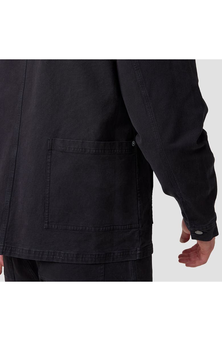 Backcountry Rambler Stretch Canvas Jacket, Alternate, color, Black