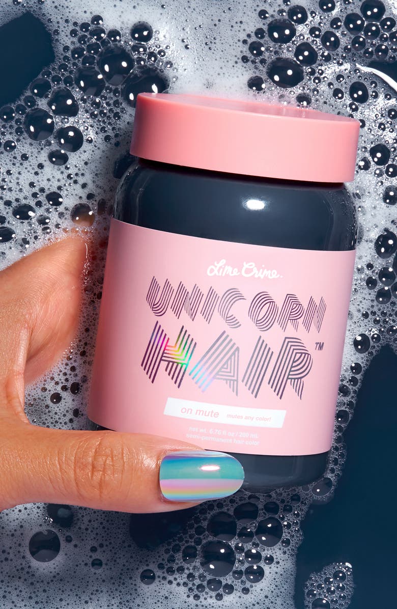 Lime Crime Unicorn Hair Tint Semi-Permanent Hair Color, Alternate, color, 