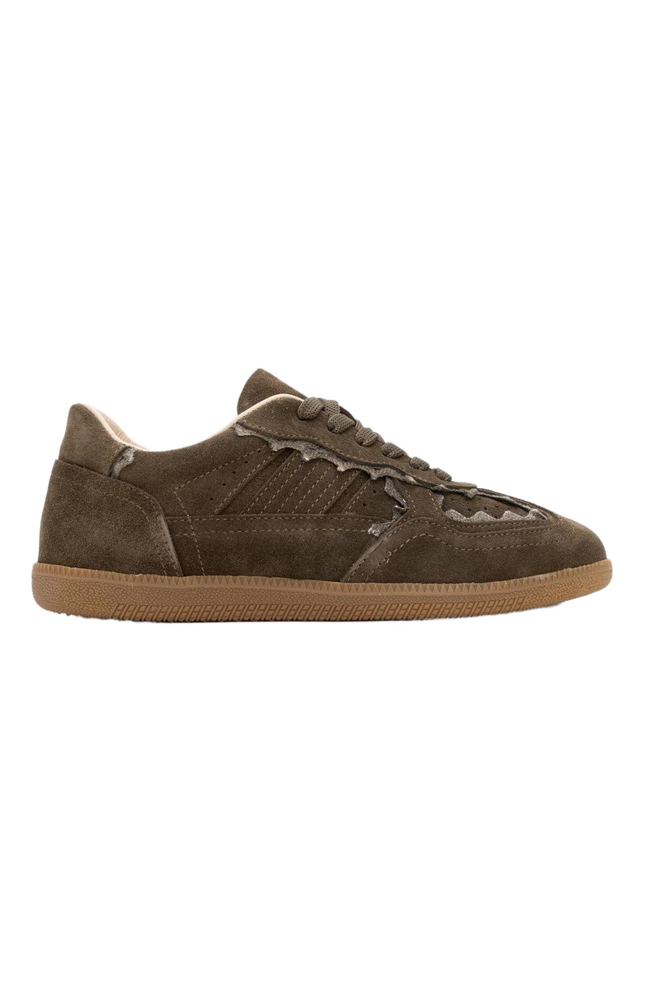Shiva Suede Leather Sneakers, Alternate, color, Emerald Green Suede Leather