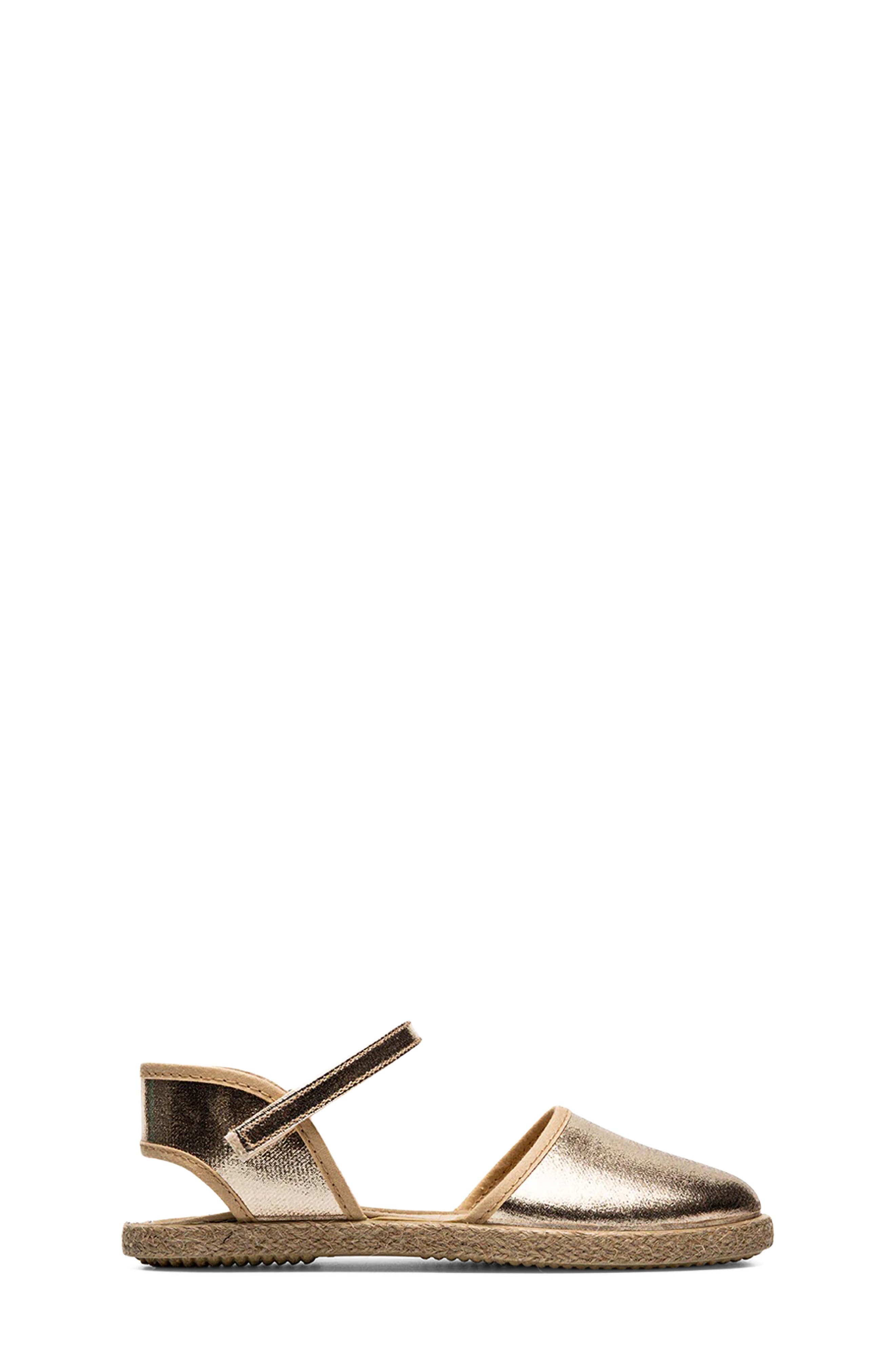 CHILDRENCHIC Kids' Abigail Flat, Alternate, color, Gold