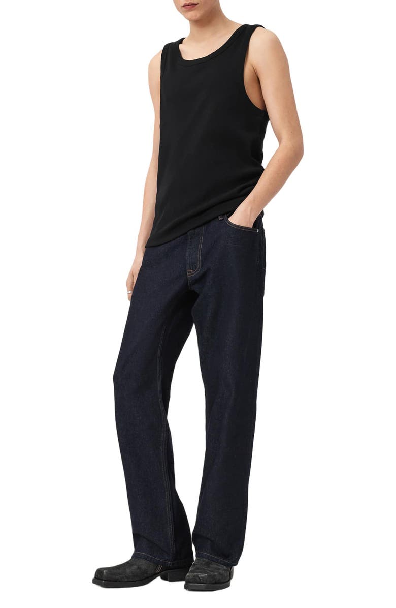 AllSaints Axel Vest, Alternate, color, Jet Black