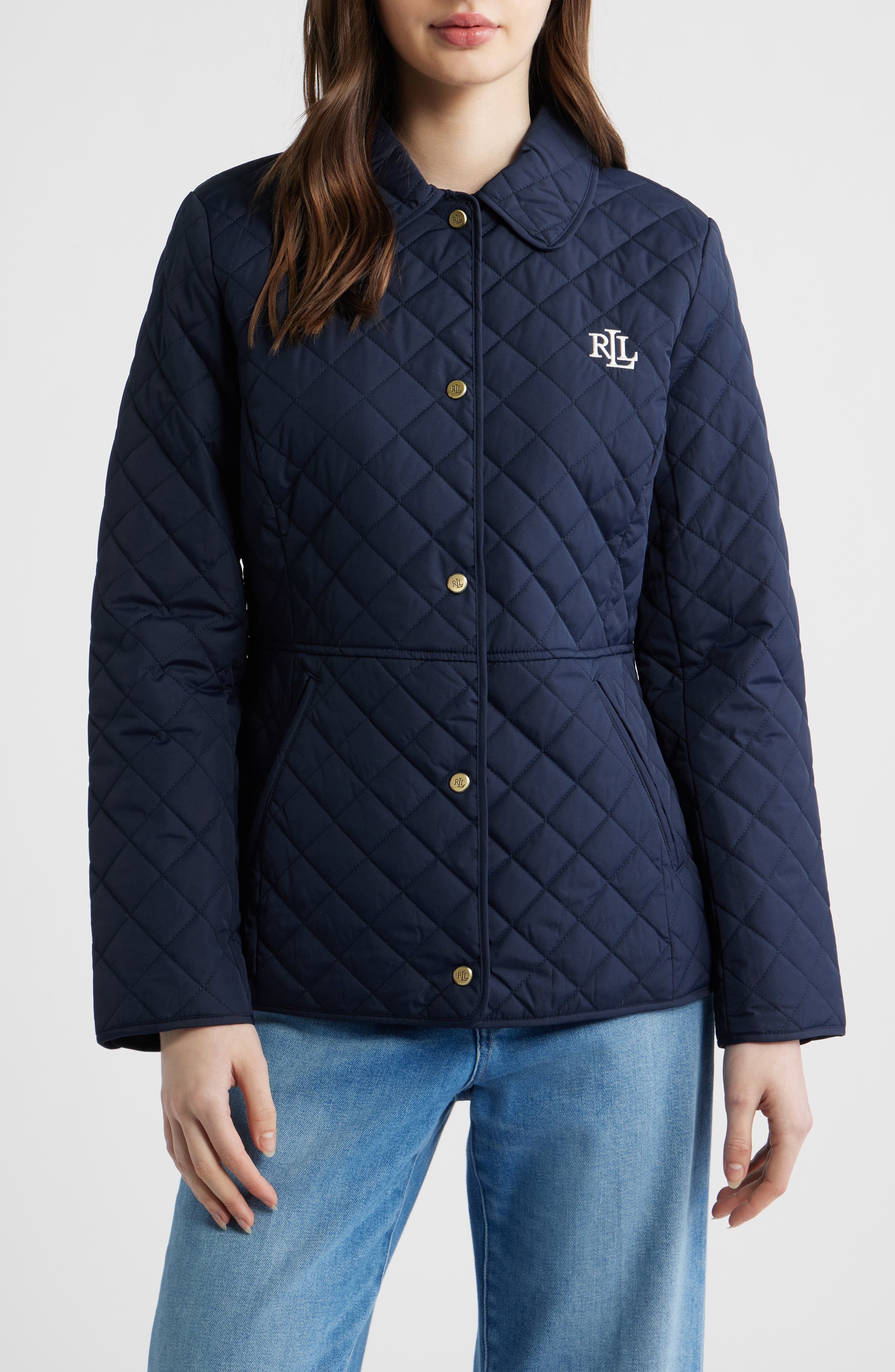 Diamond Quilted Jacket (Women) | Nordstrom