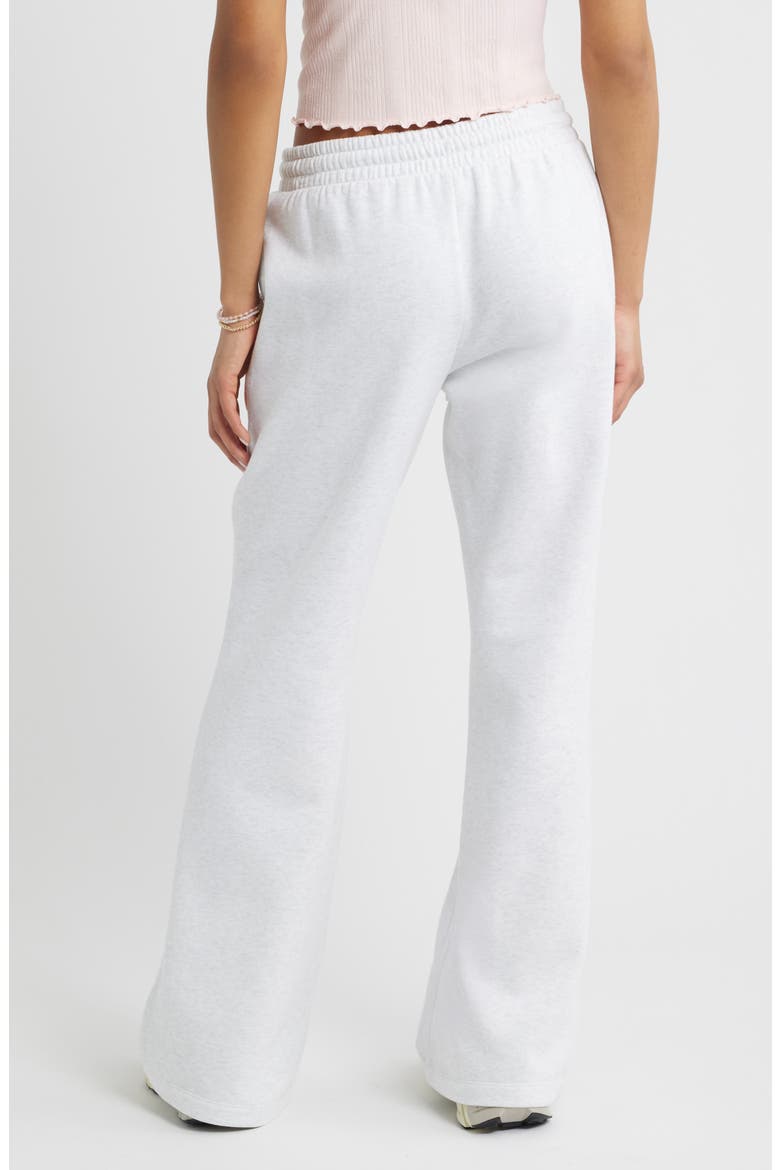 Baggy Flare Leg Sweatpants, Alternate, color, GREY FOG HEATHER