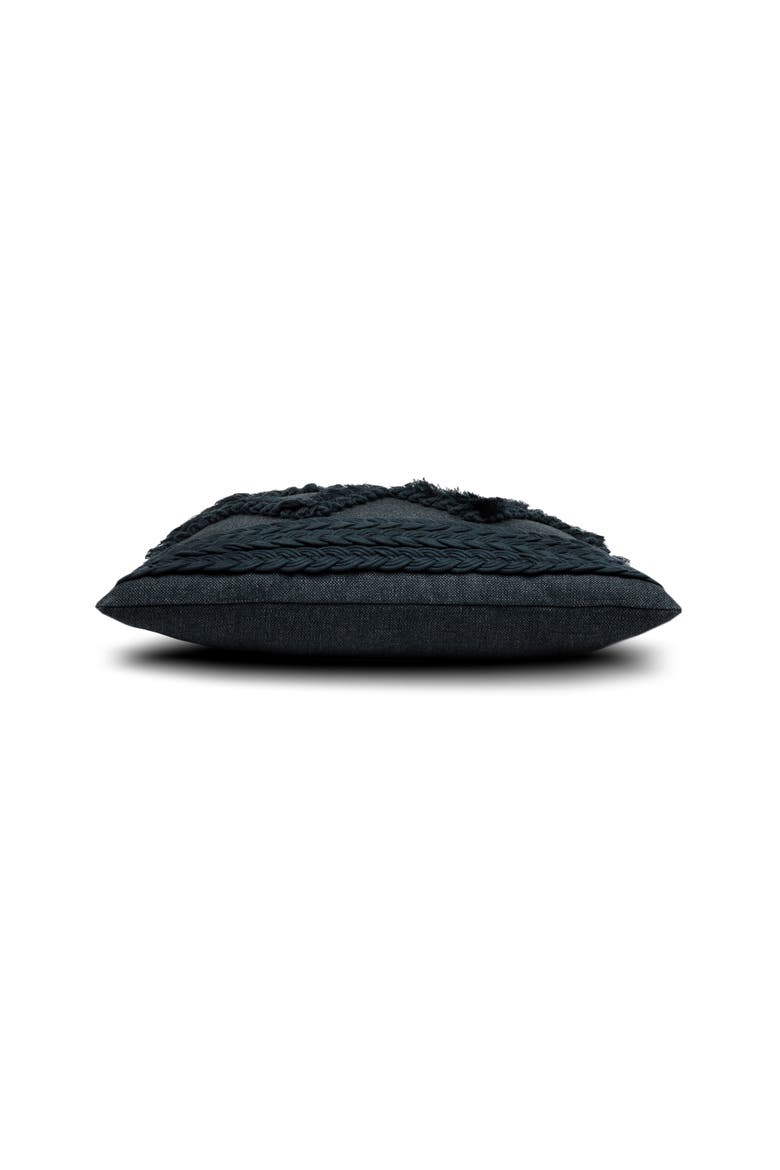 Tavarua Indoor & Outdoor Woven Accent Pillow, Alternate, color, Indigo