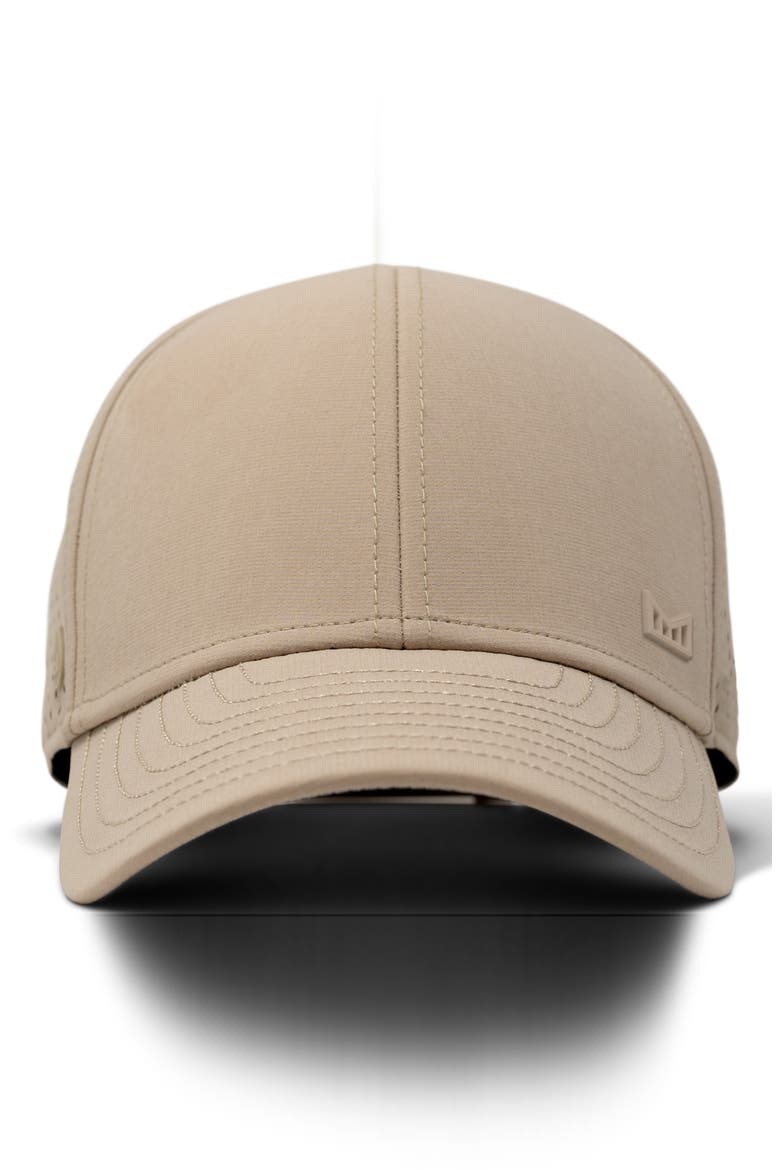 A-Game Icon Hydro Performance Snapback Hat, Alternate, color, KHAKI