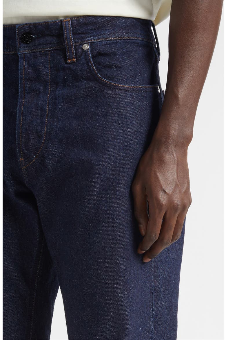 Straight Leg Jeans, Alternate, color, INDIGO DENIM-RINSED