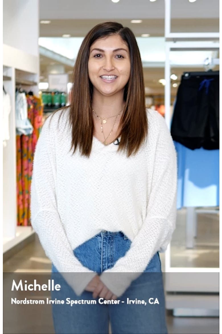 Ami Mock Button Fly Skinny Jeans video