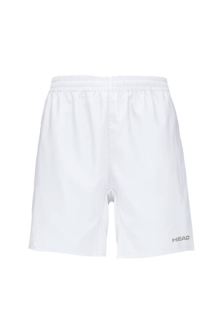 Club 6 Inch Mens Tennis Shorts, Main, color, White