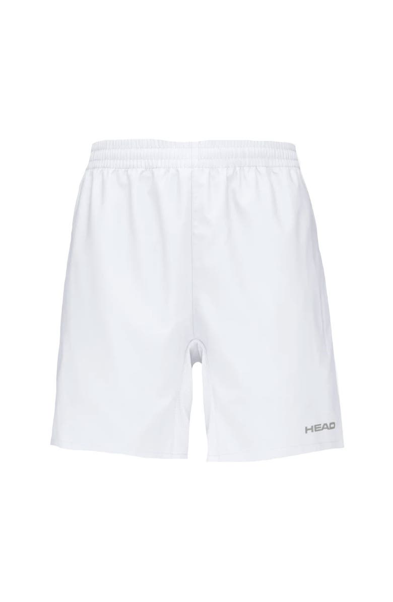 HEAD Club 6 Inch Mens Tennis Shorts, Main, color, White
