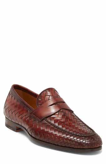 Magnanni Herman Woven Leather Loafer