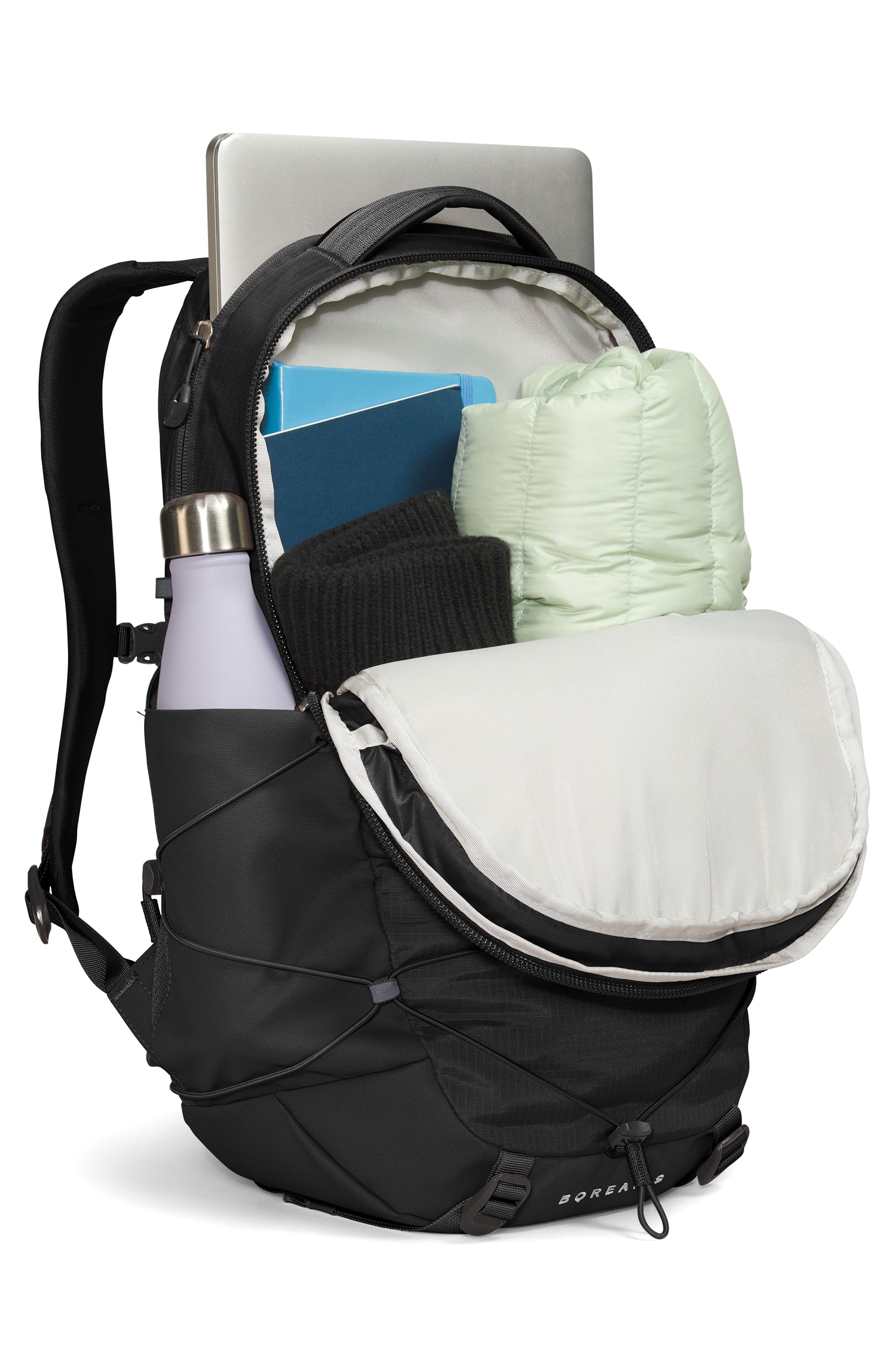 Borealis Water Repellent Backpack, Alternate, color, TNF BLACK/ TNF WHITE-NPF