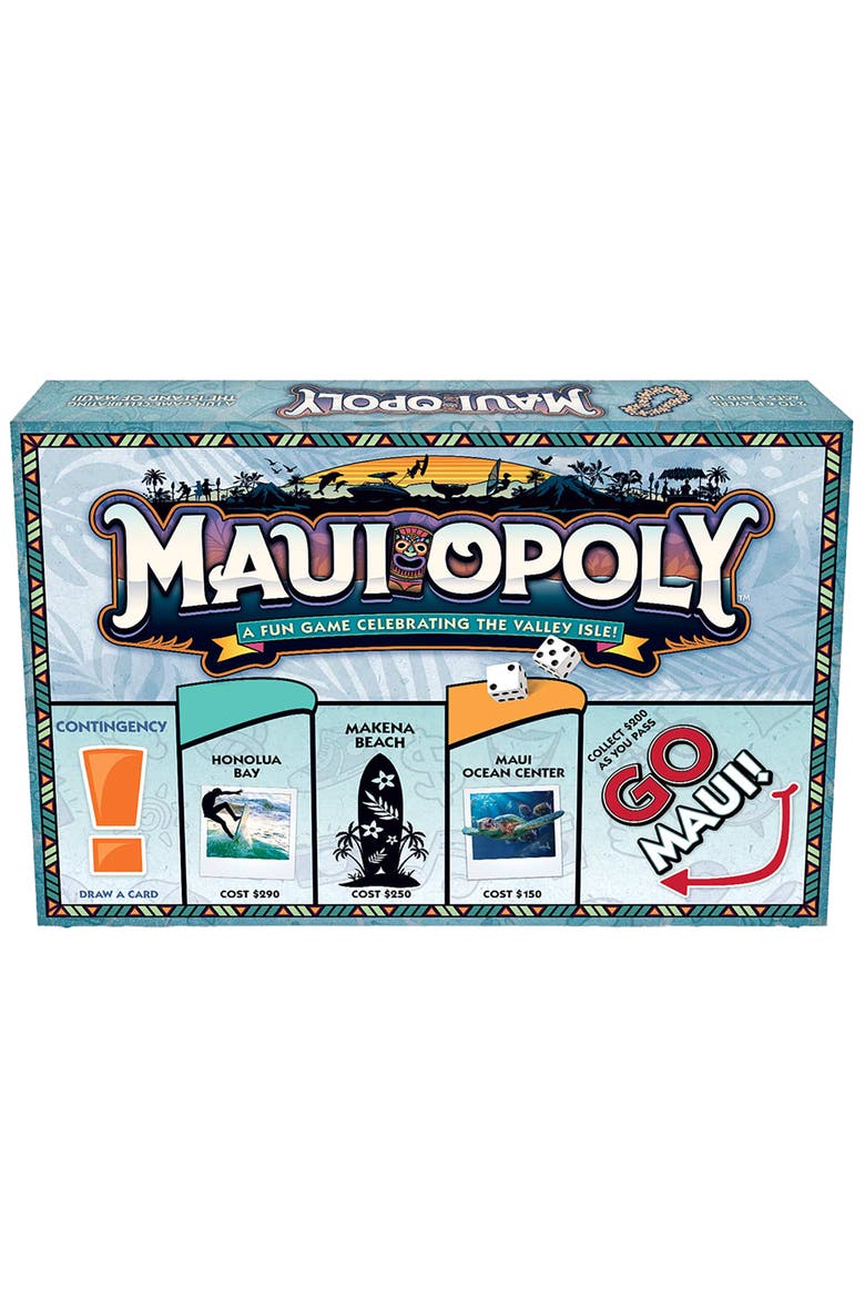 Maui Opoly Board Game, Main, color, Multicolored