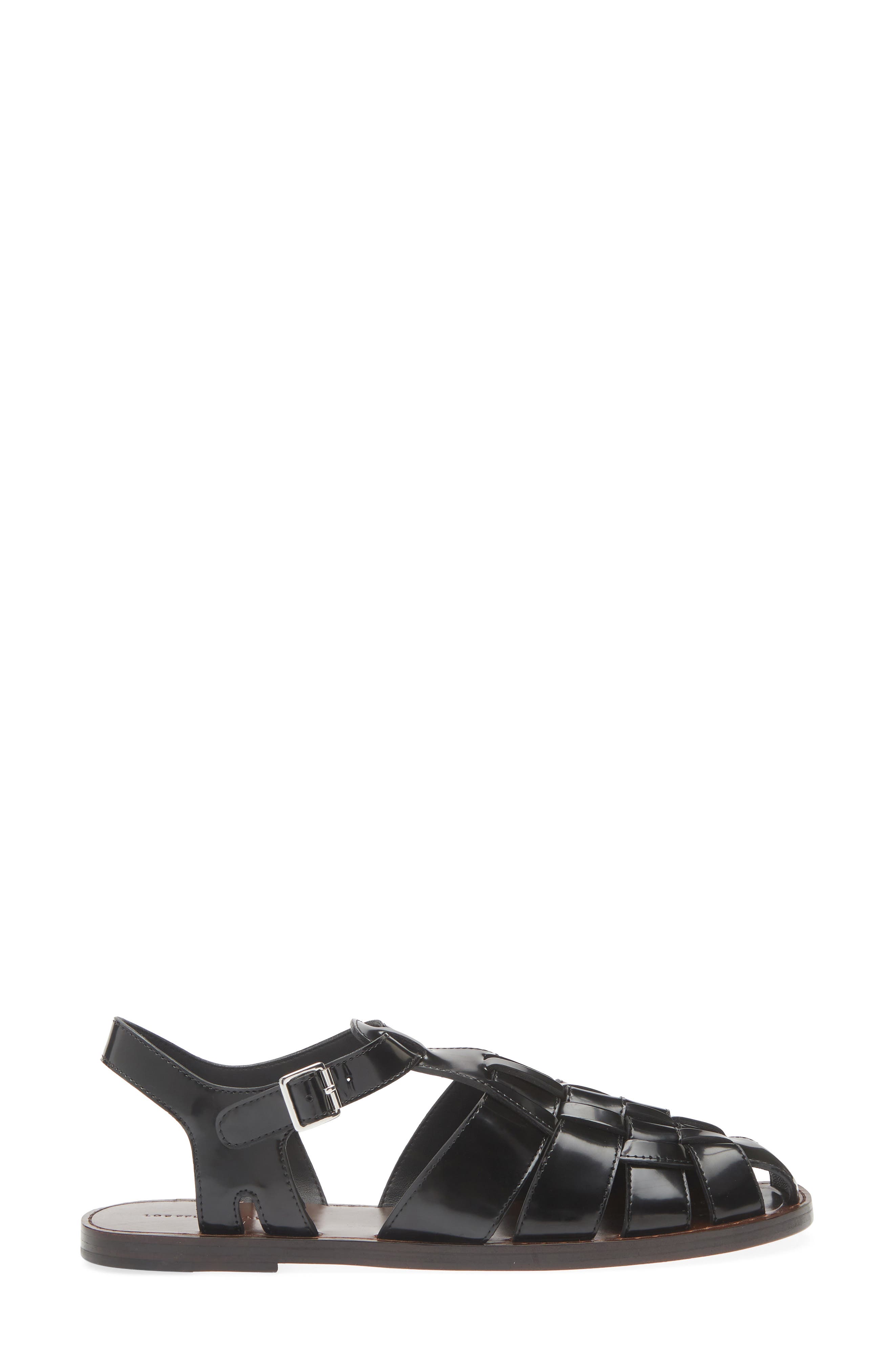 Loeffler Randall Max Caged Slingback Sandal, Alternate, color, Black