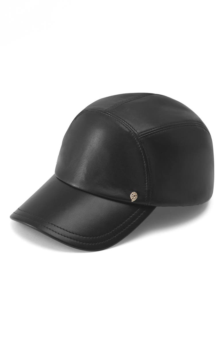 Helen Kaminski Stacey Leather Cap, Main, color, 