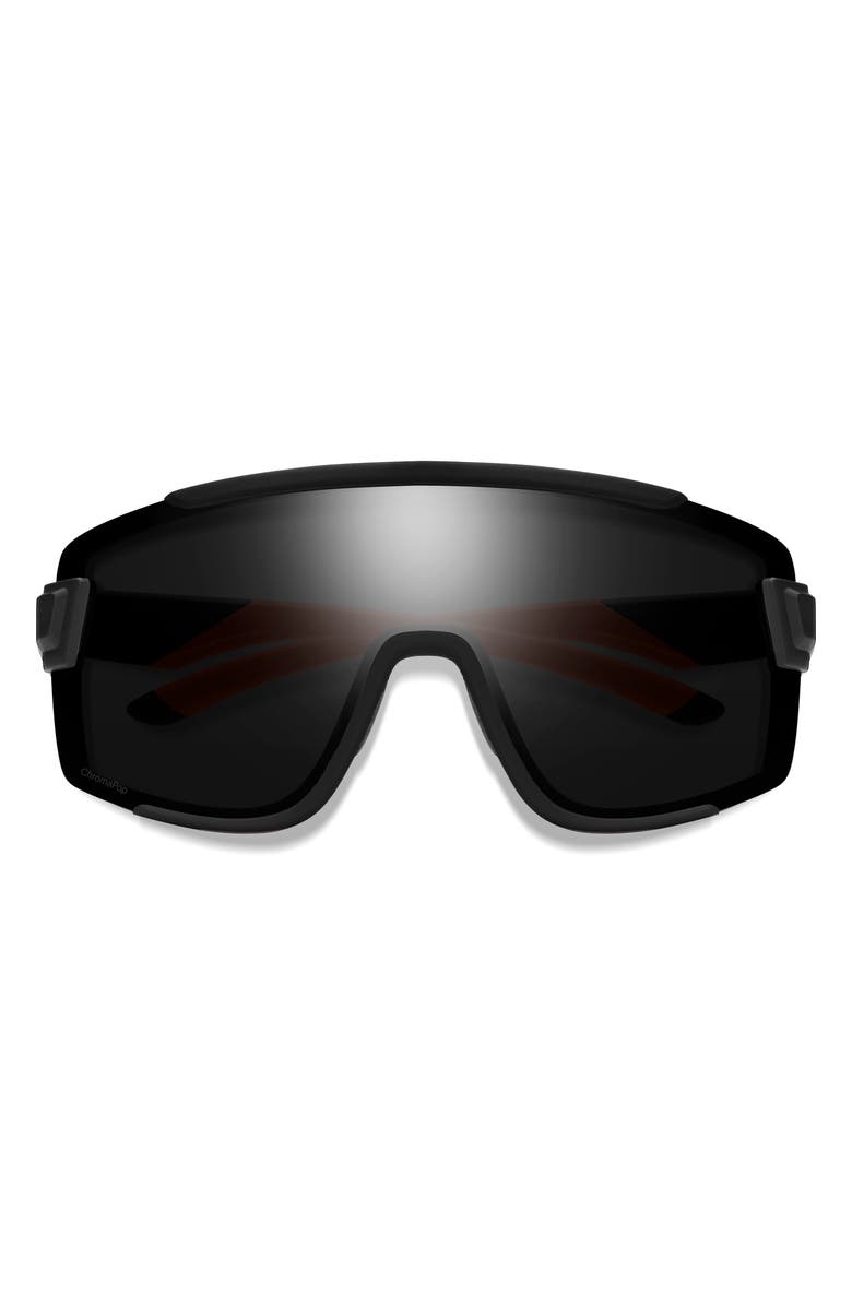 Smith Wildcat 135mm ChromaPop<sup>™</sup> Shield Sunglasses, Main, color, Salt Haze/ Rose Gold