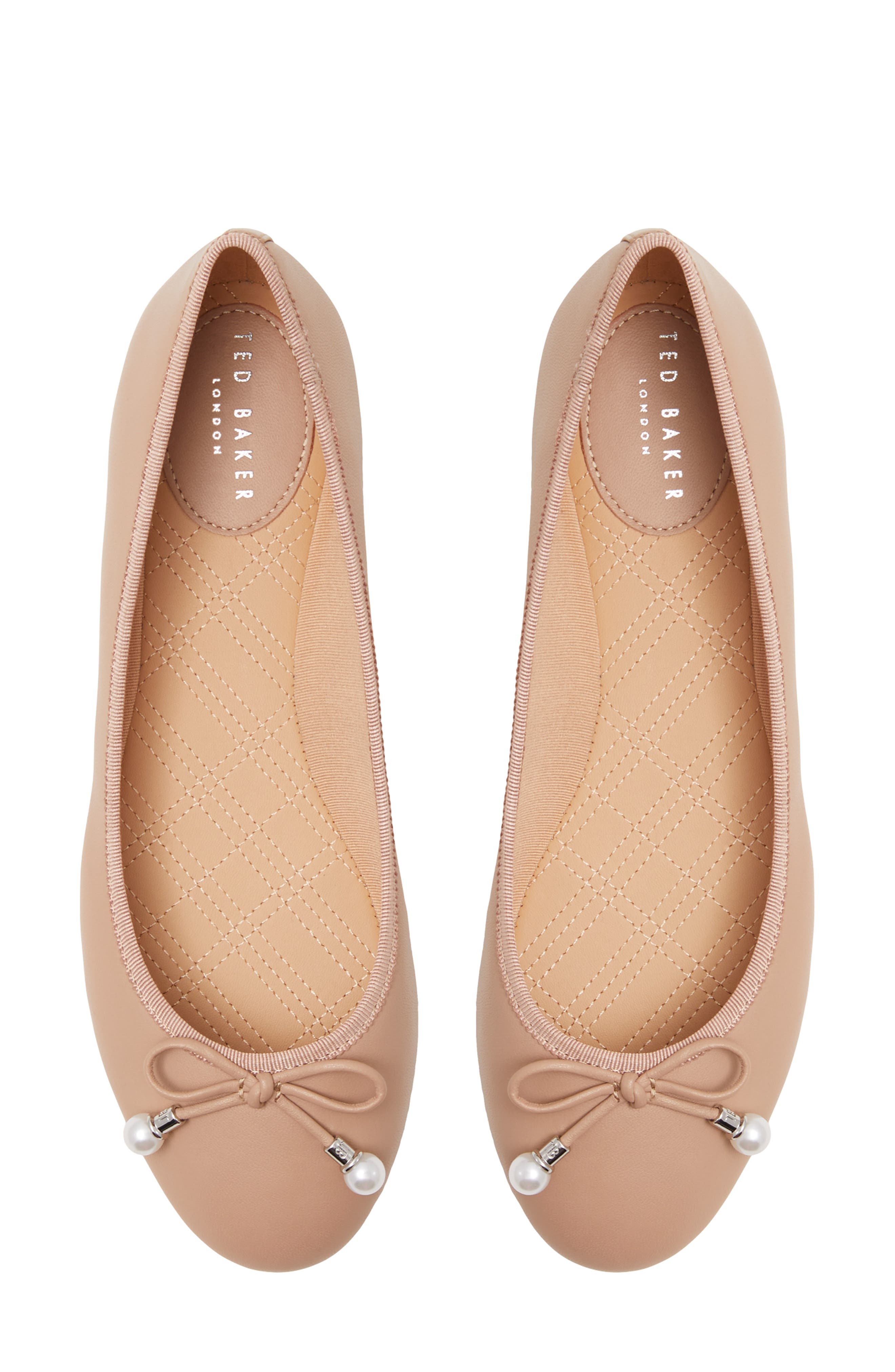 Ted Baker London Ava Icon Ballet Flat, Alternate, color, Pink