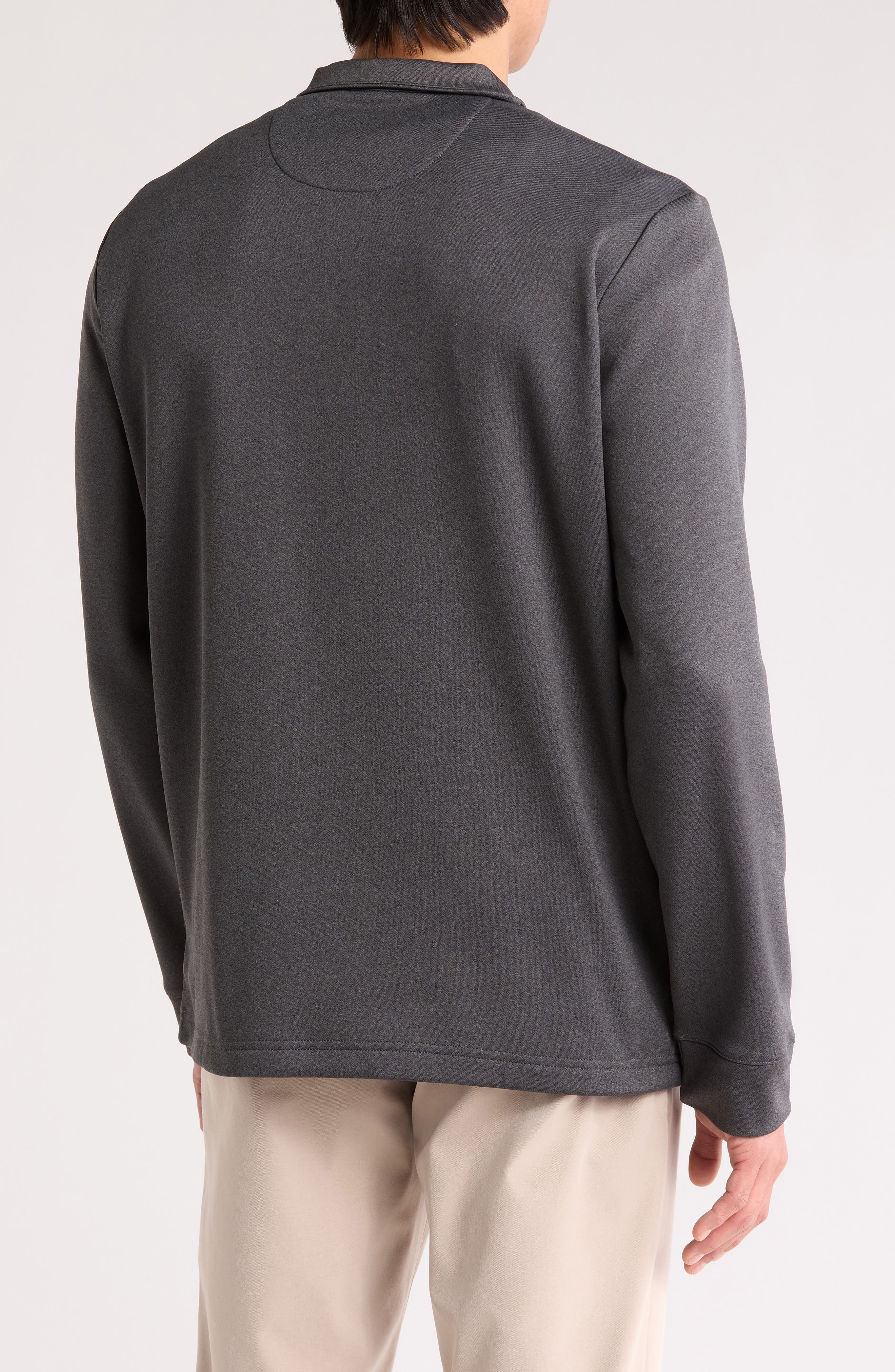 Long Sleeve Half-Zip Fleece Pullover - image 4