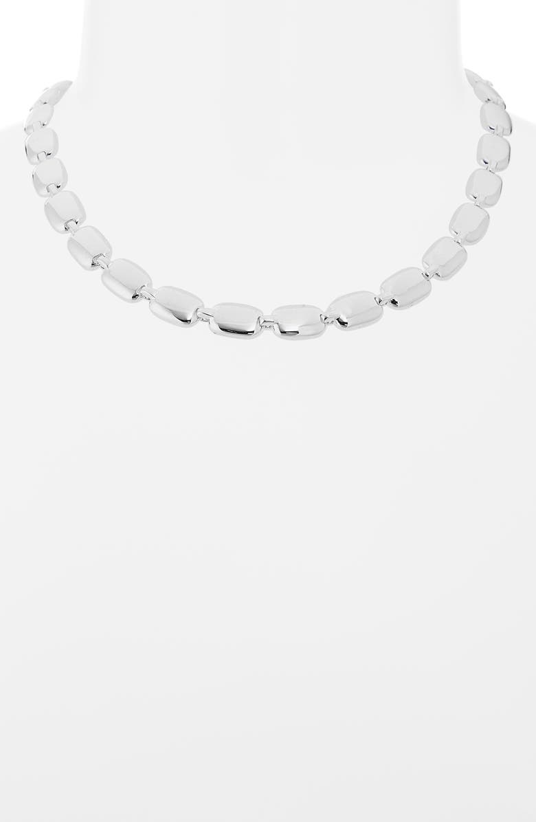 Lié Studio The Monica Necklace, Alternate, color, Silver