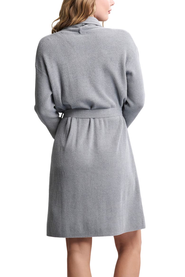 Skin Rib Robe Barefoot Dreams® Scallop Detail Rib Robe (Women) | Nordstrom