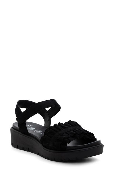 ★JILLSTUART★ Monablack platform square sandals JLSO5E553BK Women's Black Platform Sandals | Nordstrom