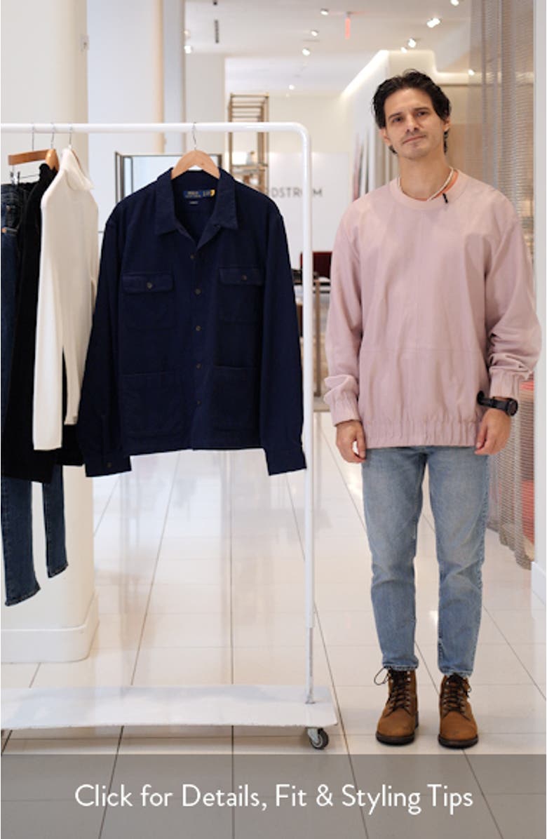 Brushed Flannel Button-Up Shirt Jacket, sales video thumbnail