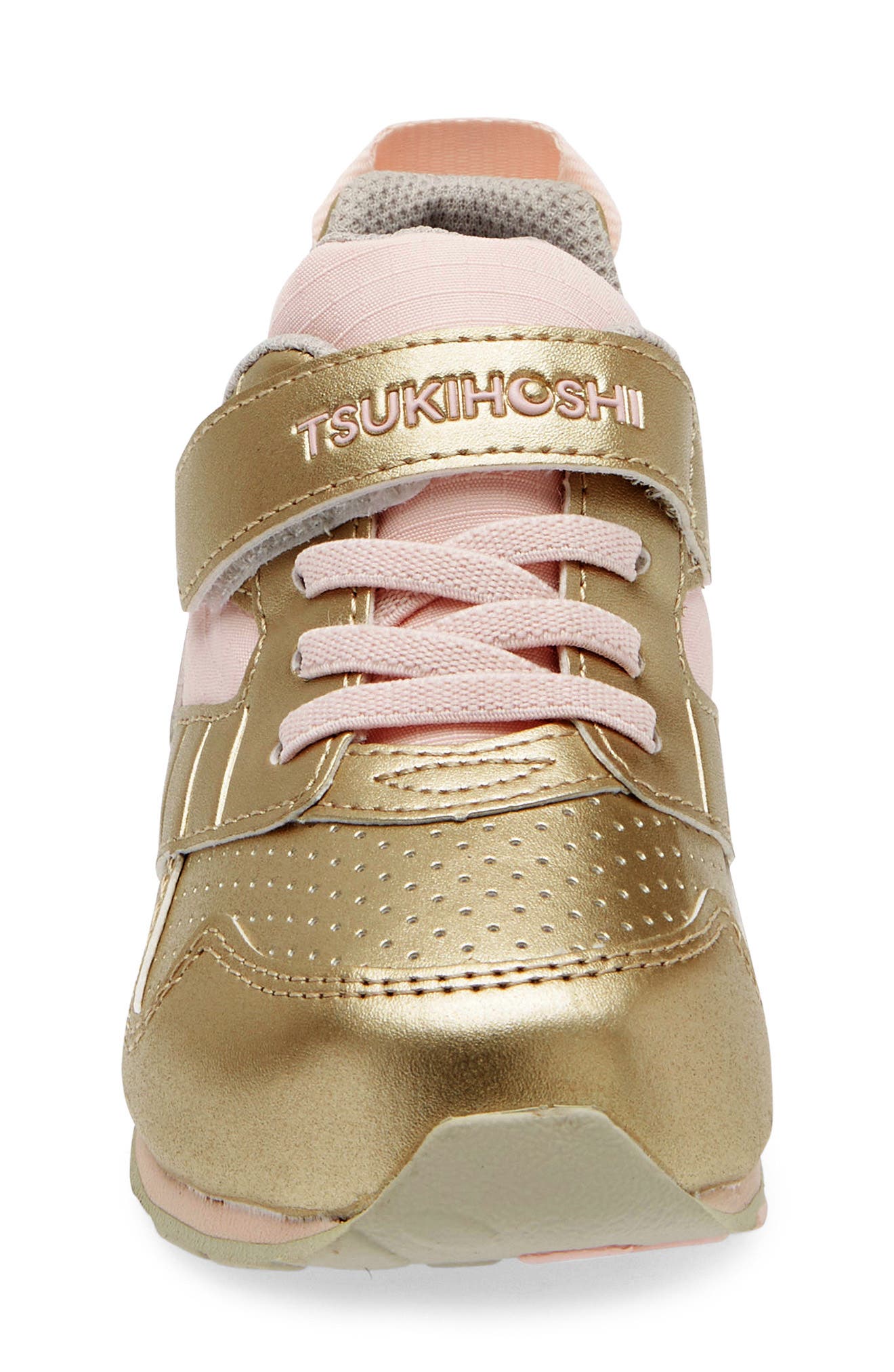 Tsukihoshi Racer Washable Sneaker, Alternate, color, Gold/ Rose