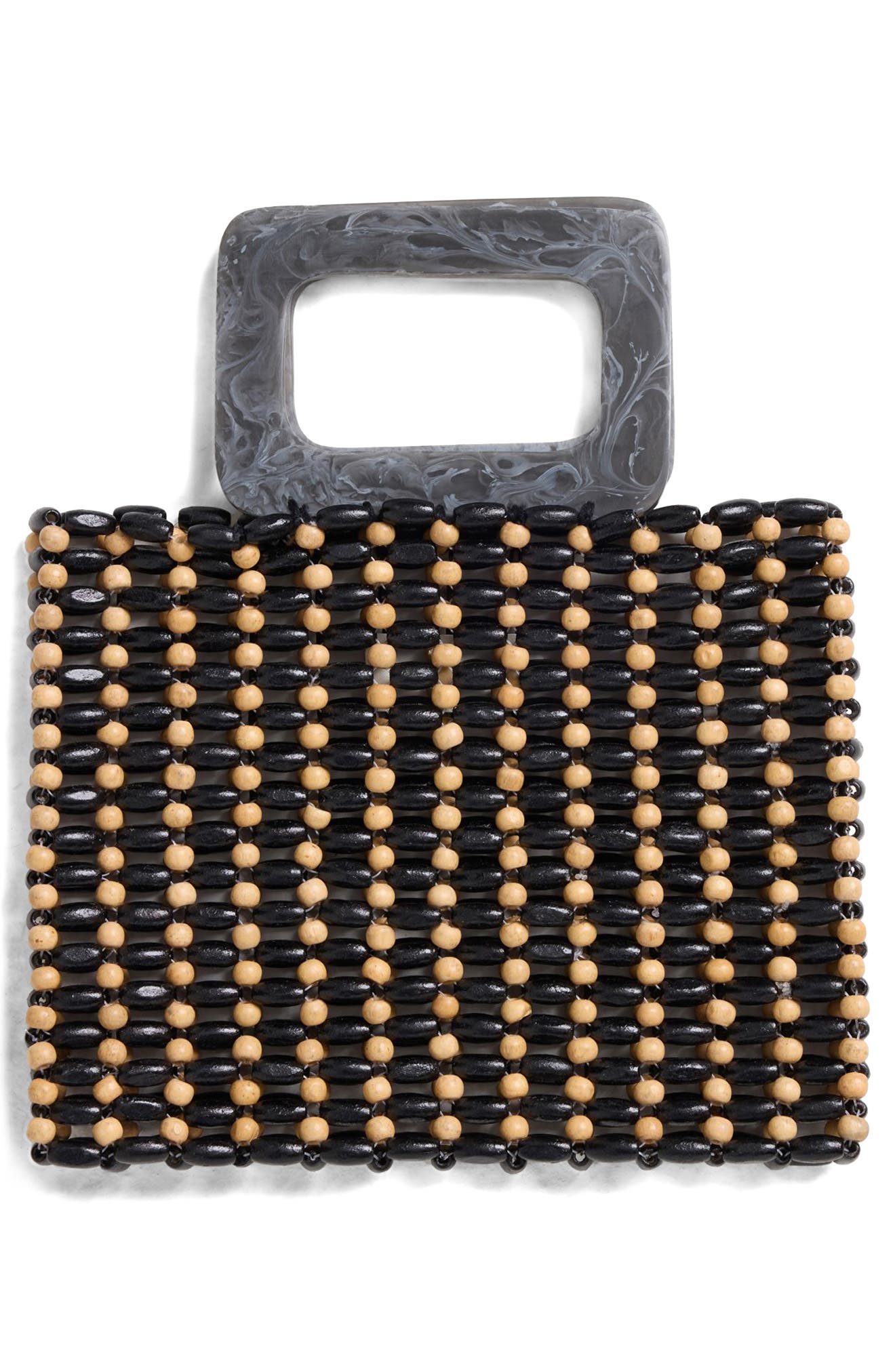 LSPACE Chiado Wooden Bead Bag, Alternate, color, 