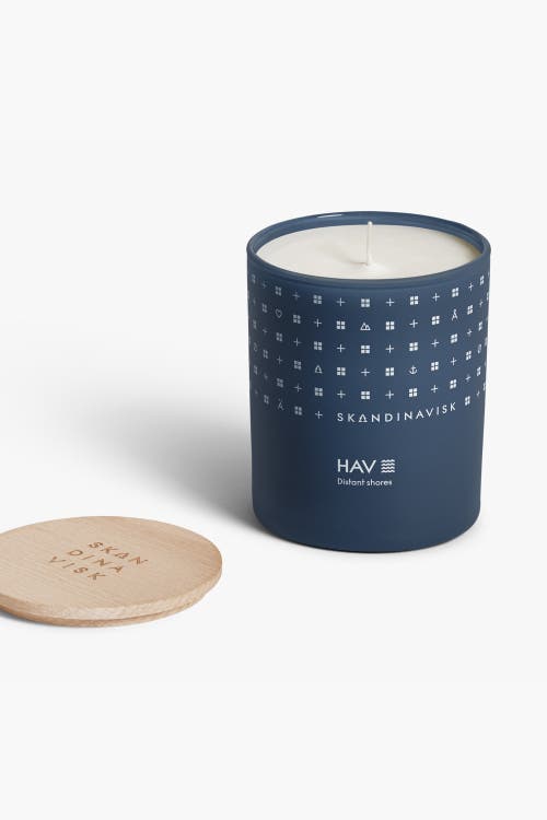 Skandinavisk Hav Scented Candle 200g In Blue