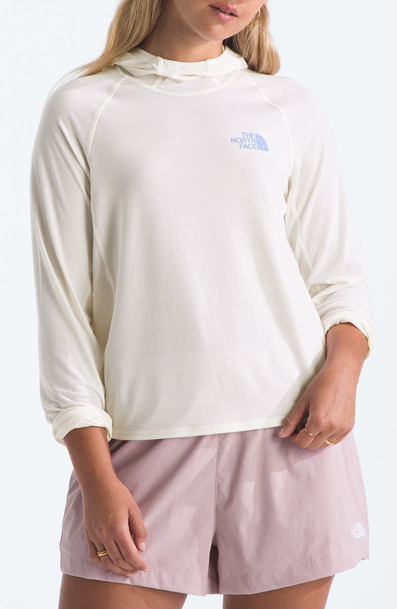 The North Face Adventure Sunrise Escape Hoodie, Main, color, White Dune