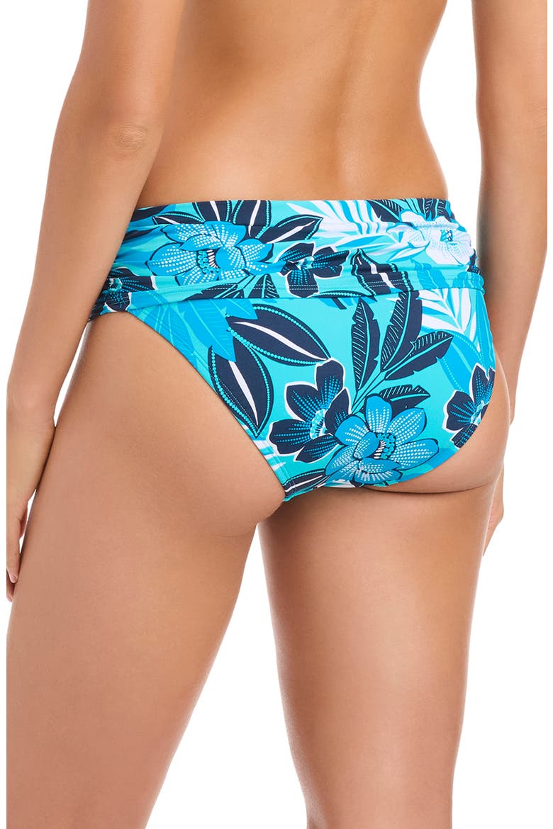Sarong Hipster Bikini Bottoms, Alternate, color, WATERFALL