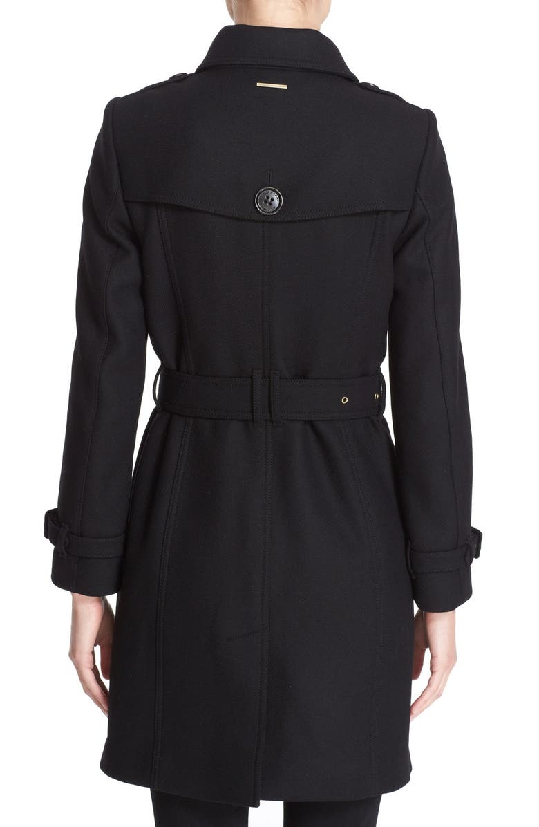 Burberry Gibbsmoore Funnel Collar Trench Coat, Alternate, color, 