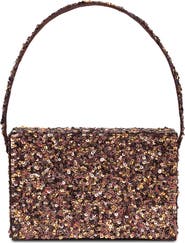 Simitri Sequin Box Clutch