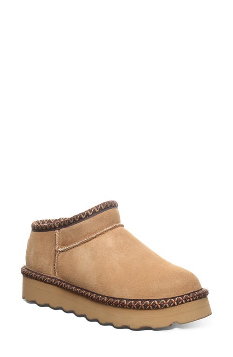 Jules Faux Shearling Lined Bootie (Women)