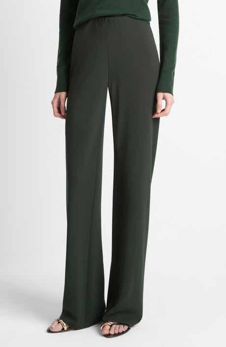 Vince Colette High Waist Crepe Bias Pants