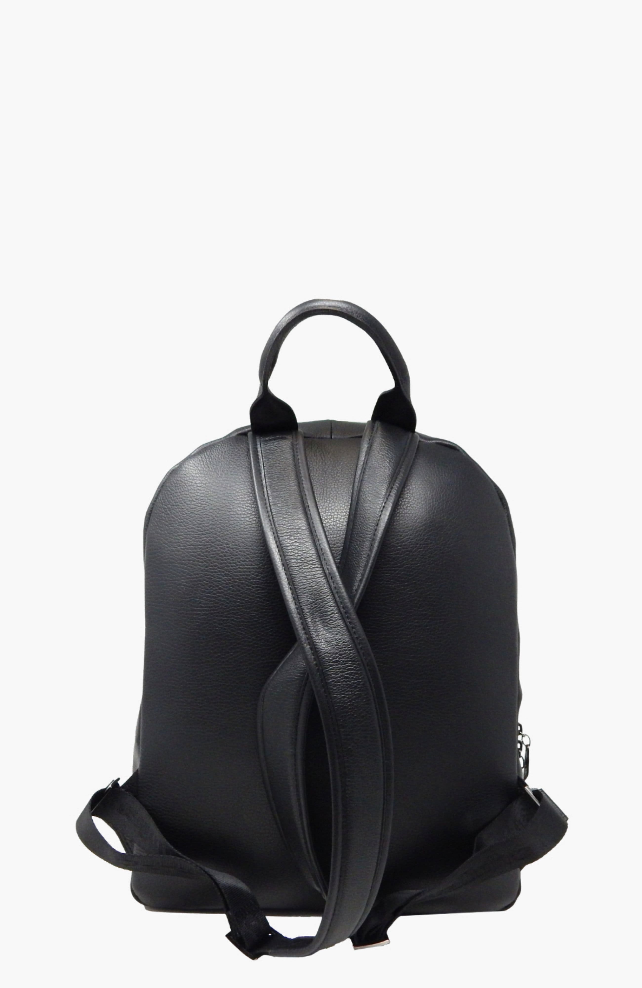 El Estribo 384 Leather Backpack, Alternate, color, Black