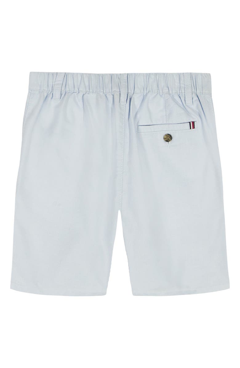 Tommy Hilfiger Kids' Flat Front Oxford Shorts, Alternate, color, Windsurfer