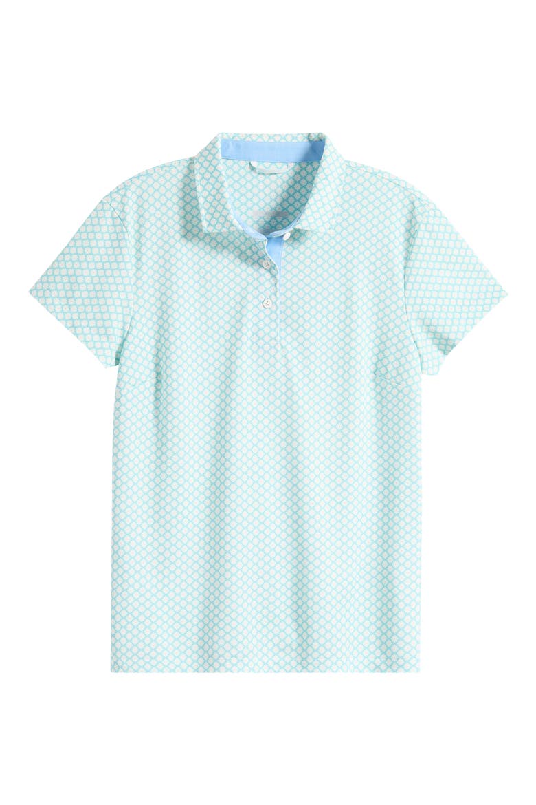 Jade Short Sleeve Performance Golf Polo, Alternate, color, MINT