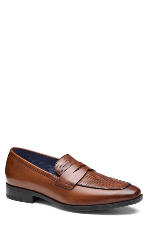 Gibbons Embossed Penny Loafer (Men)