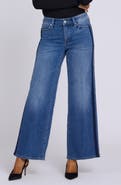 NYDJ Teresa Tuxedo Stripe Wide Leg Jeans