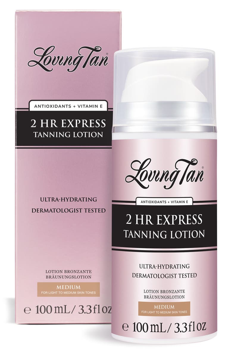 Loving Tan 2 HR Express Tanning Lotion - Dark, Main, color, Medium