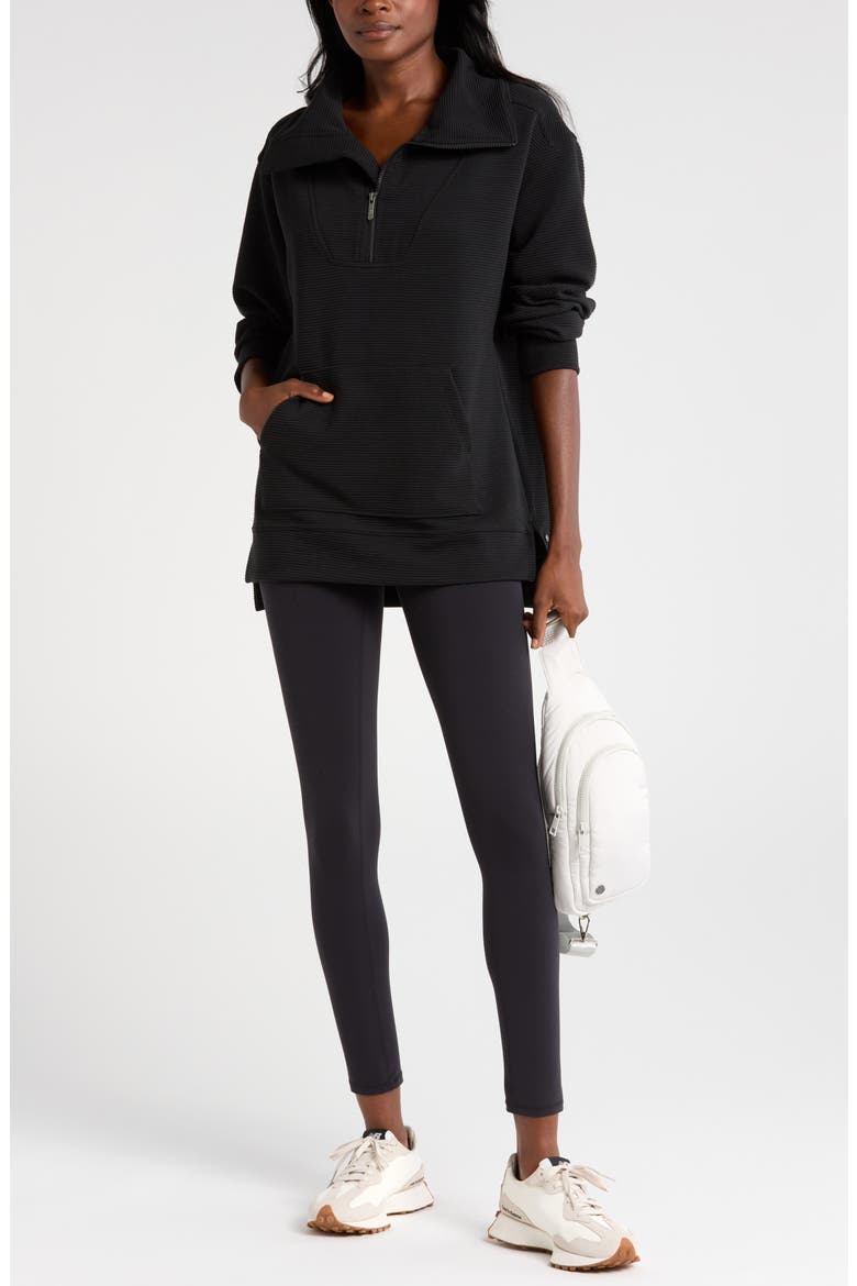 Kickback Ottoman Tunic, Alternate, color, BLACK