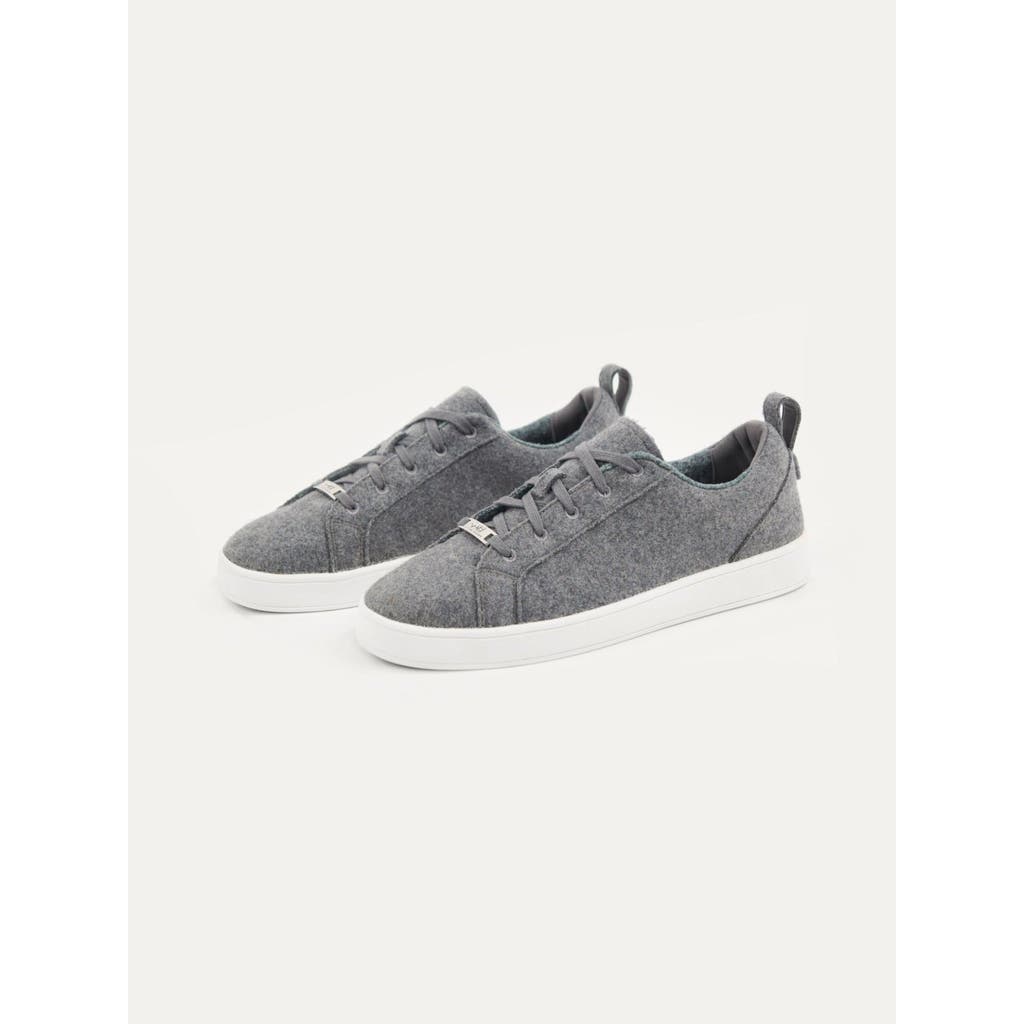 Gobi Mongolian Cashmere Cashmere Low Ankle Sneakers In Stone Gray