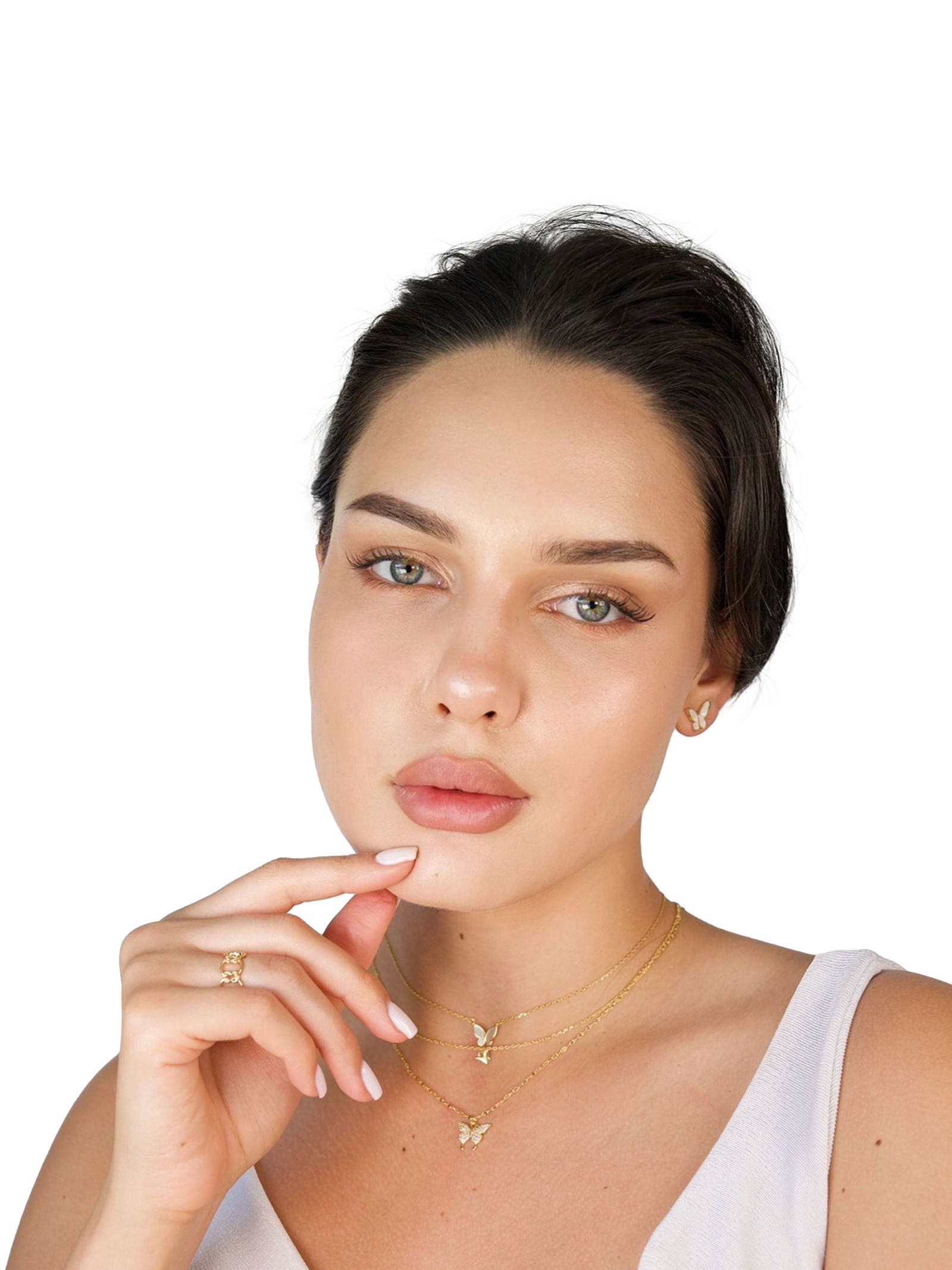 DLORIA Cherry Blossom Adjustable Ring (Women) | Nordstrom